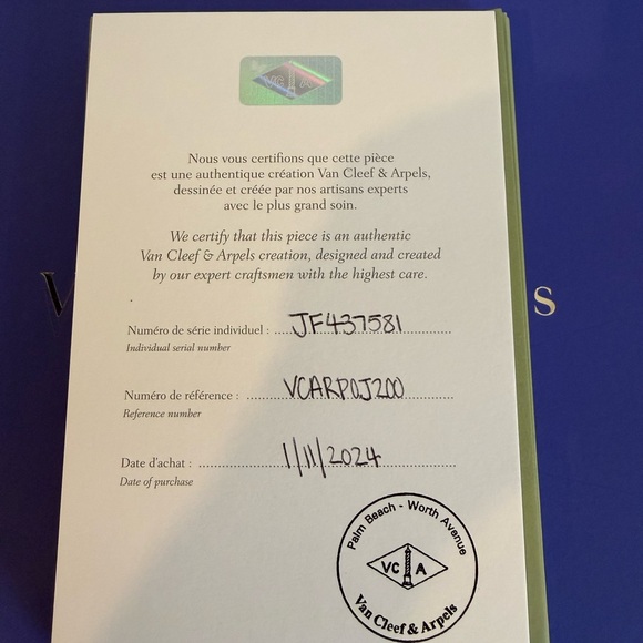 Van Cleef & Arpels 18k Yellow Gold Diamond Frivole Bracelet Mini Model. - Picture 9 of 10